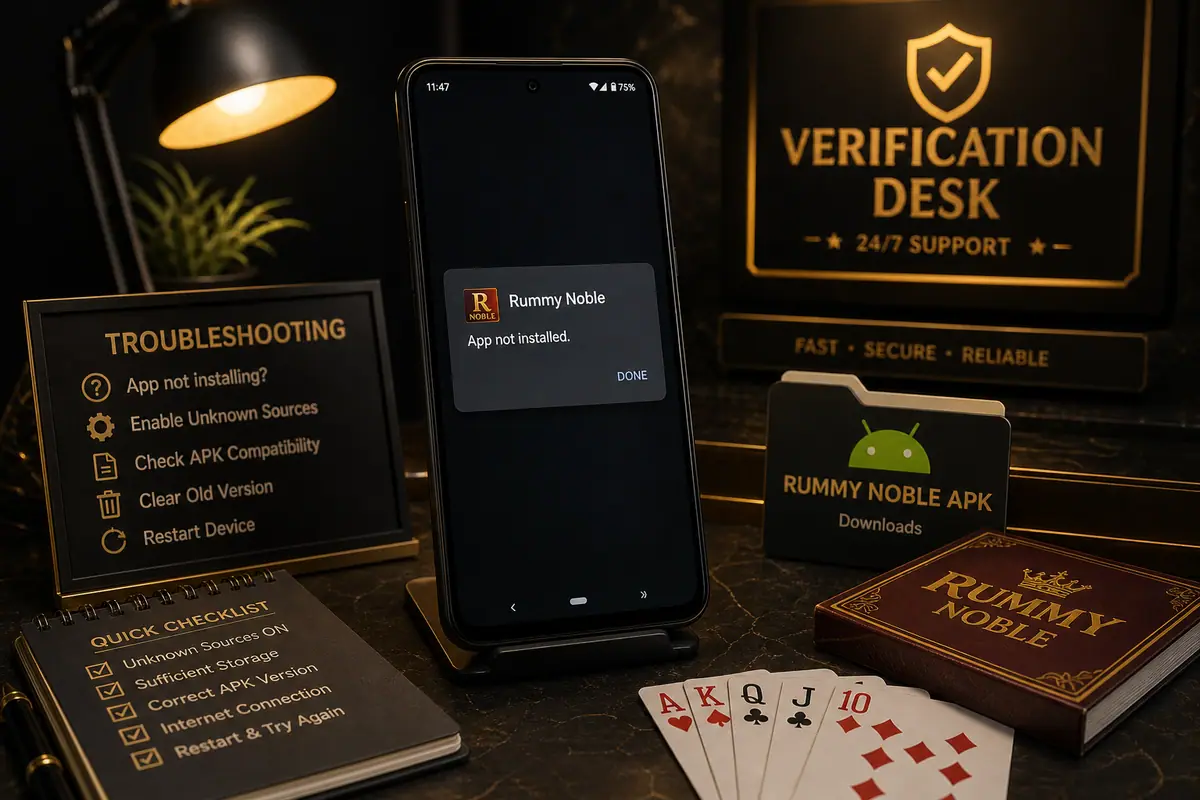 BestRummyBonus APK install and update troubleshooting desk with source, signature and storage checks